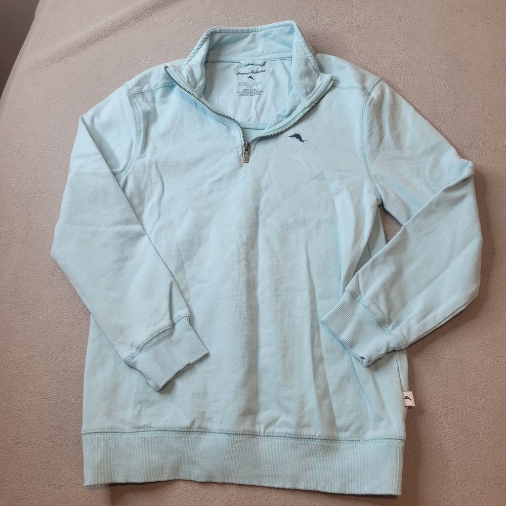Kids Tommy Bahama Blue Sweater Size US L (10/12) Boy
